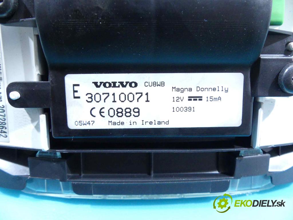 Volvo V50 1.8 16v 125 HP manual 92 kW 1798 cm3 5- prístrojovka/ budíky 30710071 (Prístrojové dosky, displeje)
