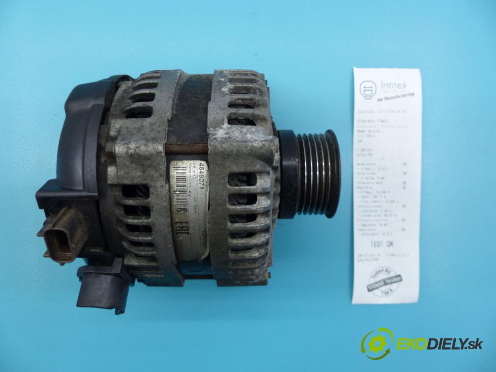 Volvo V50 2.0d 136hp manual 100 kW 1997 cm3 5- Alternator 4849071 (Alternátory)