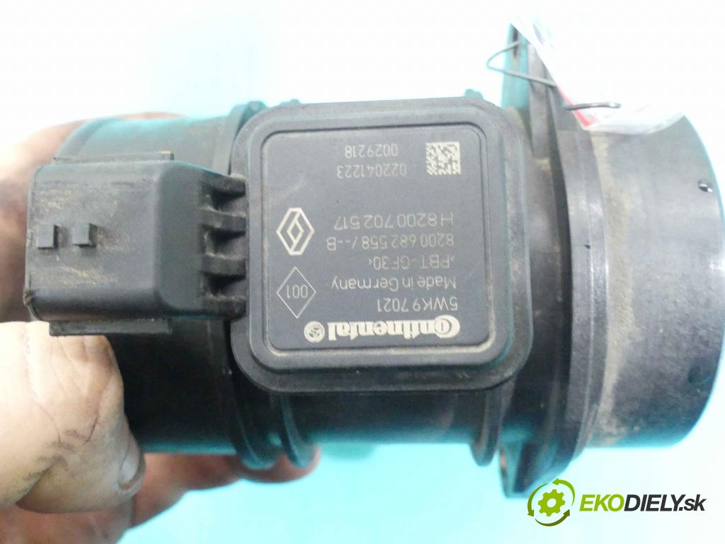 Renault Megane III 2008-2016 1.5 dci 90 HP manual 66 kW 1461 cm3 5- průtokoměr: 8200682558 (Váhy vzduchu)