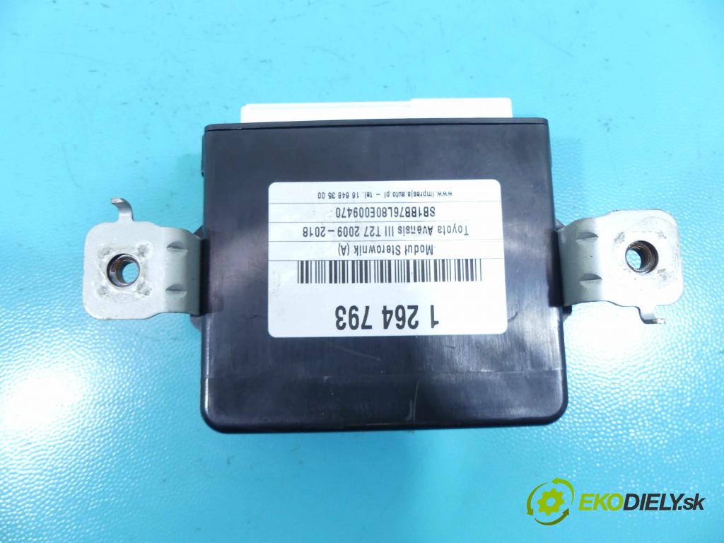 Toyota Avensis III T27 2009-2018 2.2 D-CAT 177 HP manual 130 kW 2231 cm3 4- modul riadiaca jednotka 89710-20010 (Ostatné)