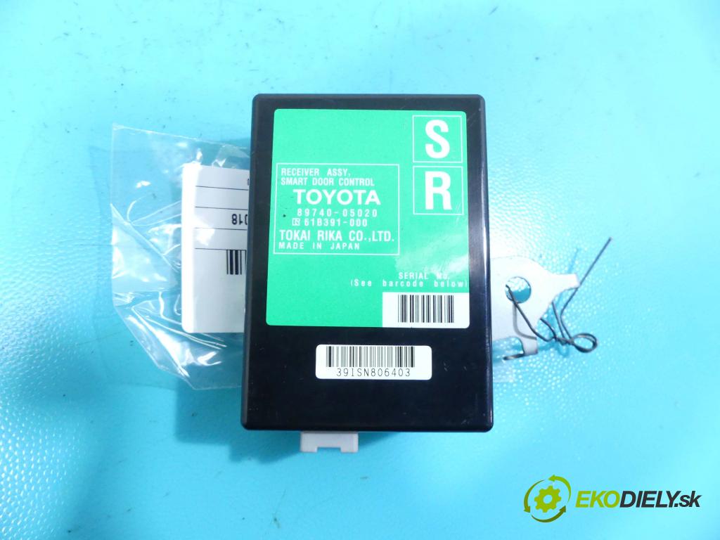 Toyota Avensis III T27 2009-2018 2.2 D-CAT 177 HP manual 130 kW 2231 cm3 4- modul riadiaca jednotka 89740-05020 (Ostatné)