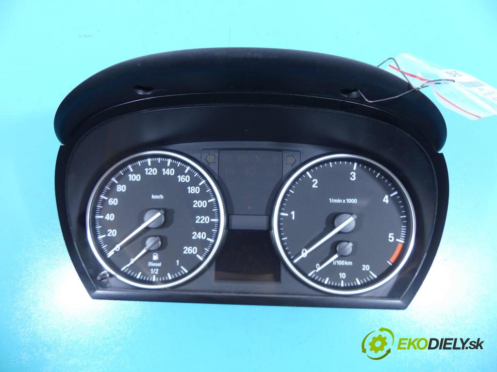 Bmw 3 E90 2005-2013 2.0d 143 HP manual 105 kW 1995 cm3 5- prístrojovka/ budíky 9187344-01 (Prístrojové dosky, displeje)