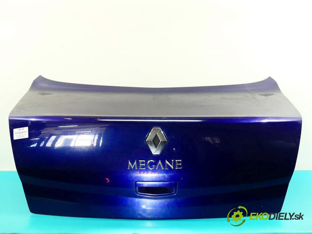 Renault Megane II 2003-2008 1.6 16v 113 hp manual 83 kW 1598 cm3 4- zadní kufrové dveře  (Zadní kapoty)