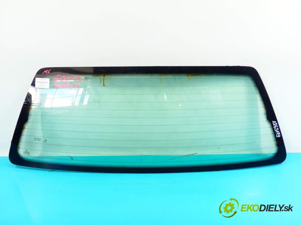 Vw Golf III 1991-1998 1.9 tdi 90 hp manual 66 kW 1896 cm3 5- sklo zadní  (Okna zadní)