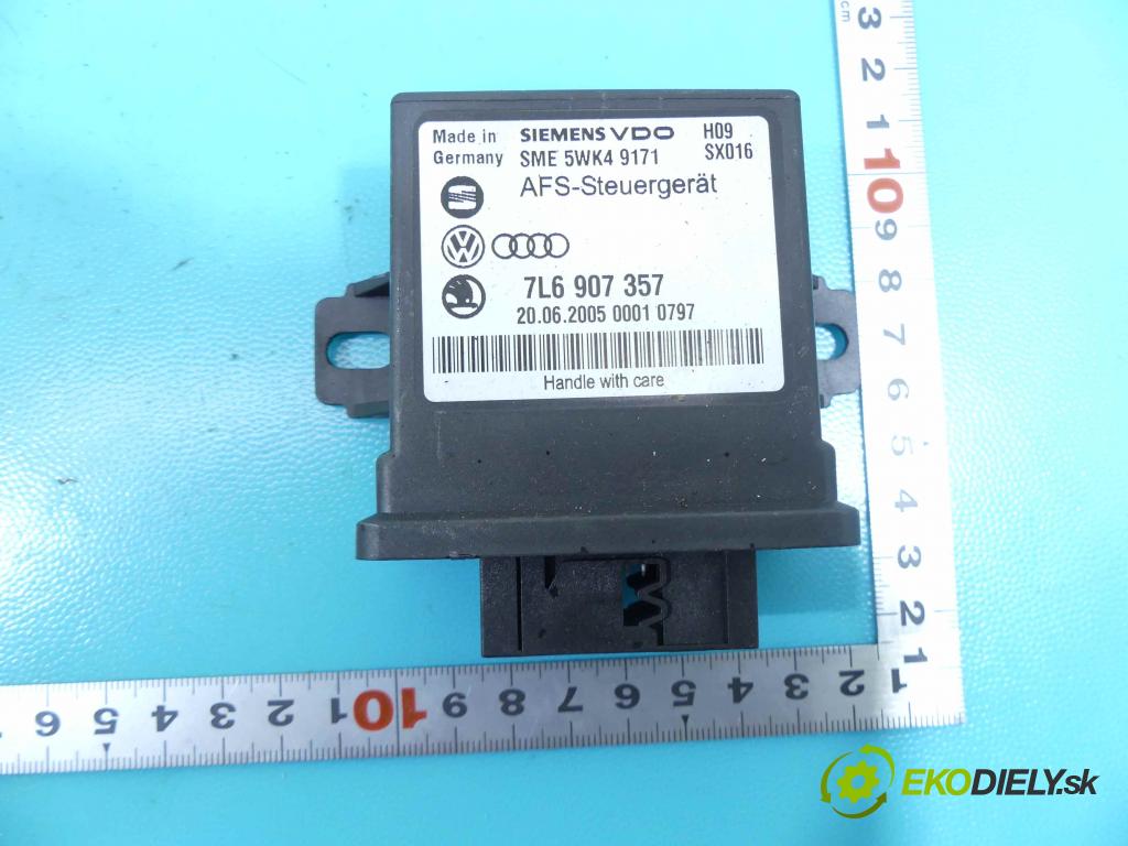 Vw Touareg I 2002-2010 3.0 V6 tdi 224hp automatic 165 kW 2967 cm3 5- modul riadiaca jednotka 7L6907357 (Ostatné)