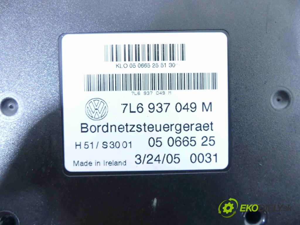 Vw Touareg I 2002-2010 3.0 V6 tdi 224hp automatic 165 kW 2967 cm3 5- modul riadiaca jednotka 7L6937049M (Ostatné)