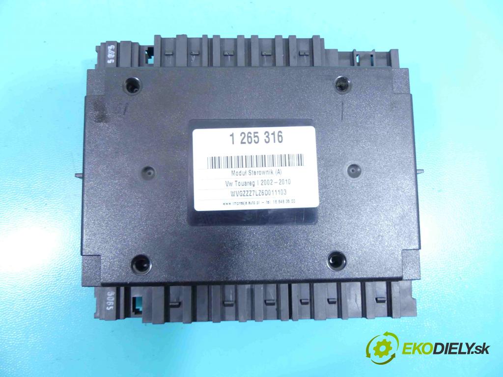 Vw Touareg I 2002-2010 3.0 V6 tdi 224hp automatic 165 kW 2967 cm3 5- modul riadiaca jednotka 7L6937049M (Ostatné)