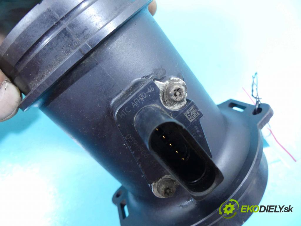 Vw Touareg I 2002-2010 3.0 V6 tdi 224hp automatic 165 kW 2967 cm3 5- průtokoměr: 059906461K (Váhy vzduchu)