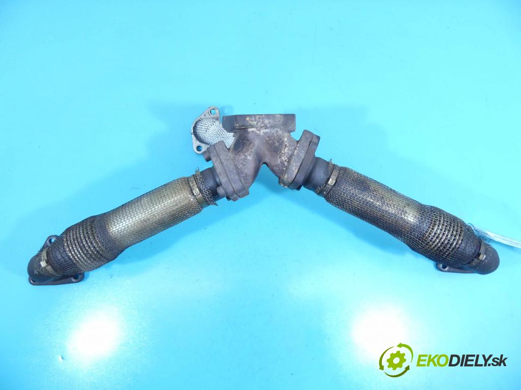 Vw Touareg I 2002-2010 3.0 V6 tdi 224 hp automatic 165 kW 2967 cm3 5- potrubí výfuk  (Výfukové potrubí)