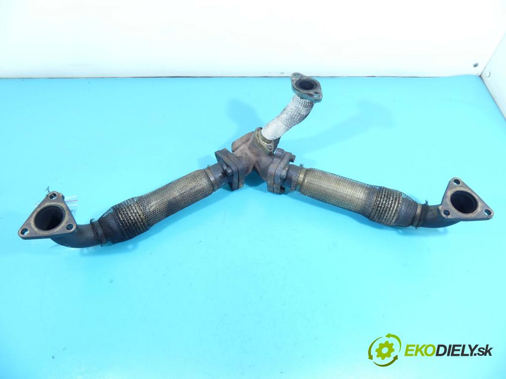 Vw Touareg I 2002-2010 3.0 V6 tdi 224 hp automatic 165 kW 2967 cm3 5- potrubí výfuk  (Výfukové potrubí)