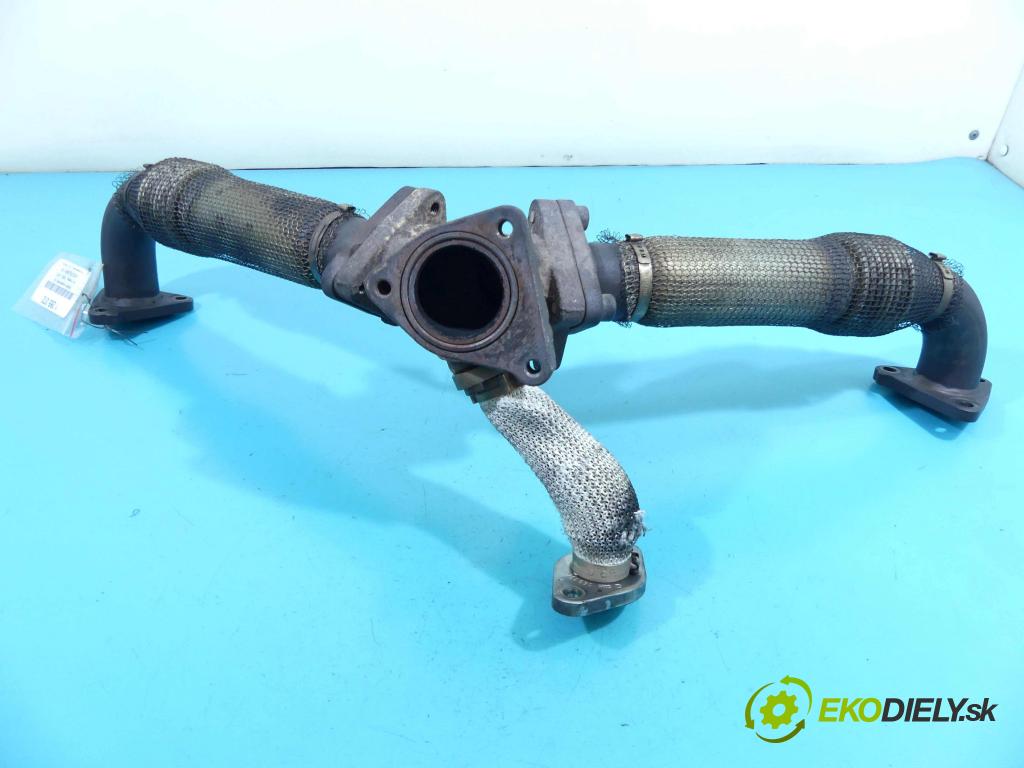 Vw Touareg I 2002-2010 3.0 V6 tdi 224 hp automatic 165 kW 2967 cm3 5- potrubí výfuk  (Výfukové potrubí)