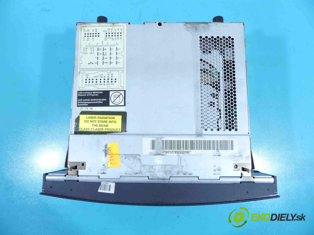 Vw Touareg I 2002-2010 3.0 V6 tdi 224hp automatic 165 kW 2967 cm3 5- Radio originál 7L6035191H