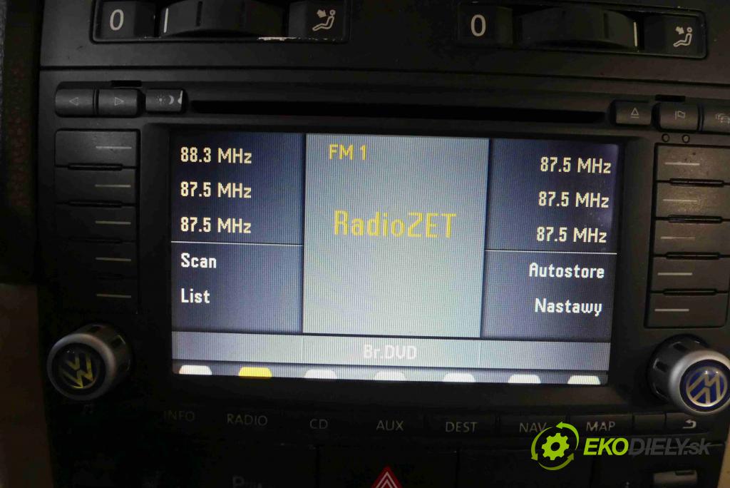 Vw Touareg I 2002-2010 3.0 V6 tdi 224hp automatic 165 kW 2967 cm3 5- Radio originál 7L6035191H