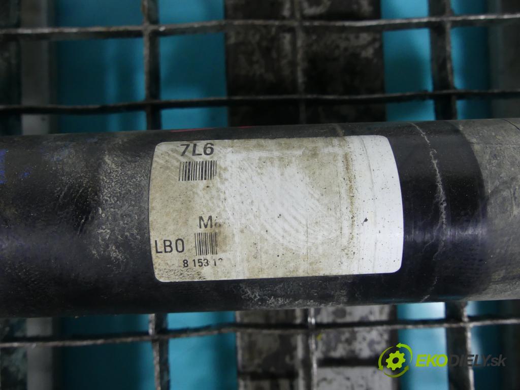 Vw Touareg I 2002-2010 3.0 V6 tdi 224hp automatic 165 kW 2967 cm3 5- Hřídel:  (Kardaňové hriadele)