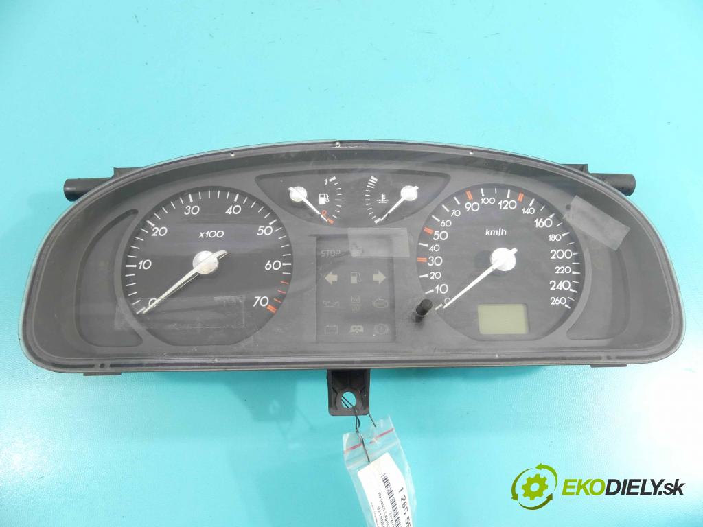 Renault Laguna II 2001-2007 1.6 16v 107 HP manual 79 kW 1598 cm3 5- prístrojovka/ budíky 8200170304B (Prístrojové dosky, displeje)