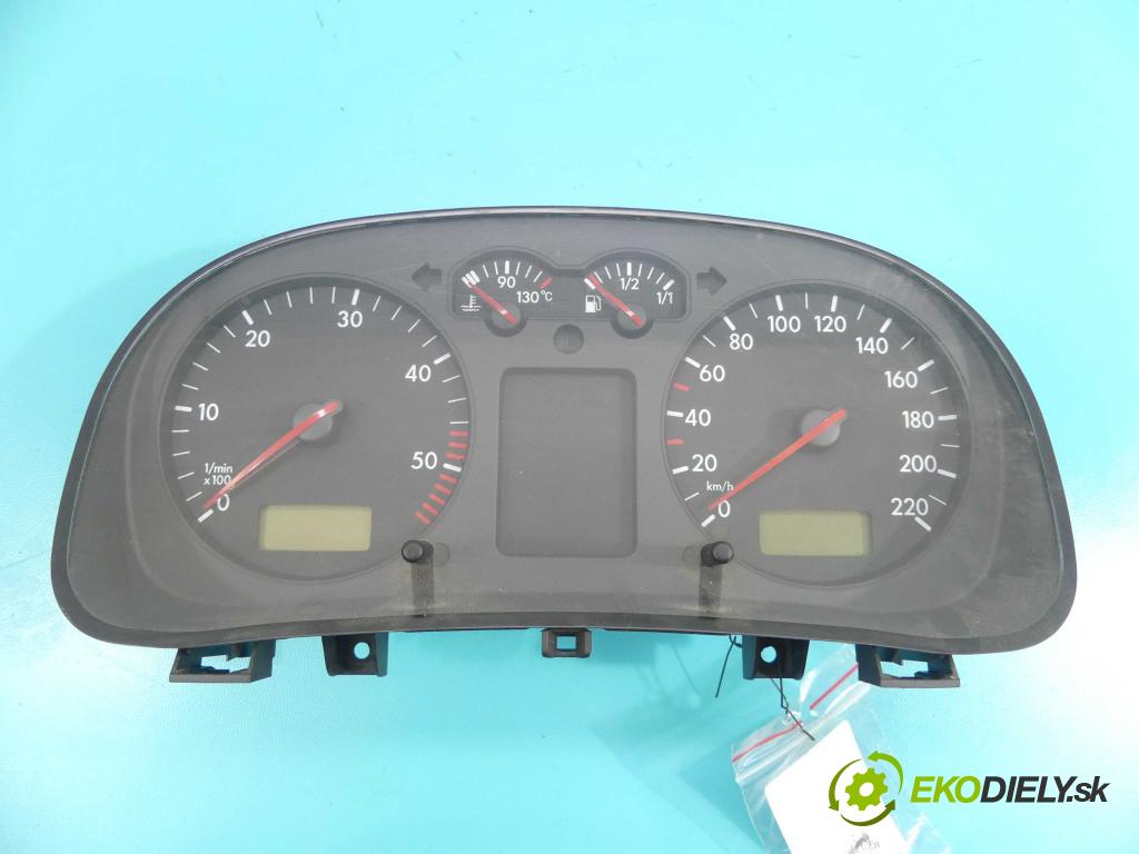 Vw Bora 1.9 tdi 90 HP manual 66 kW 1896 cm3 4- prístrojovka/ budíky 0263618006 (Prístrojové dosky, displeje)