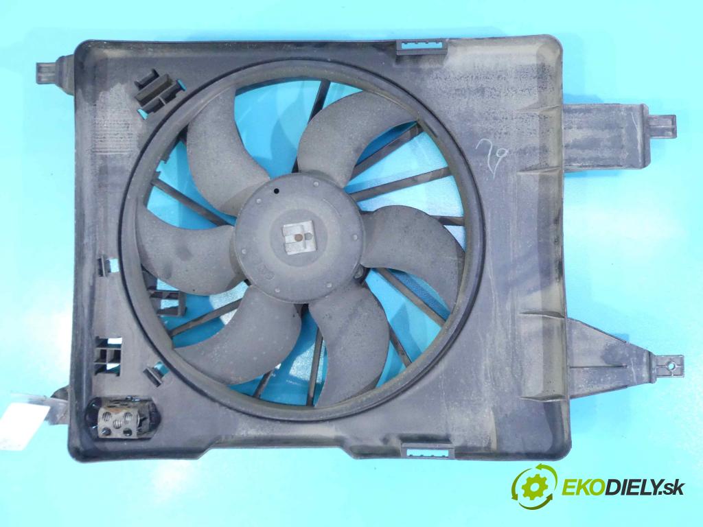 Renault Megane II 2003-2008 1.6 16v 113 HP manual 83 kW 1598 cm3 4- Ventilátor chladiča 8200222998