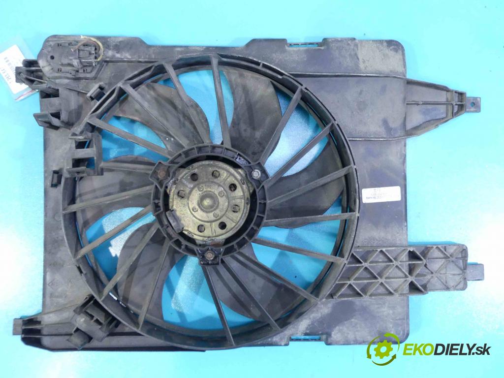 Renault Megane II 2003-2008 1.6 16v 113 HP manual 83 kW 1598 cm3 4- Ventilátor chladiča 8200222998
