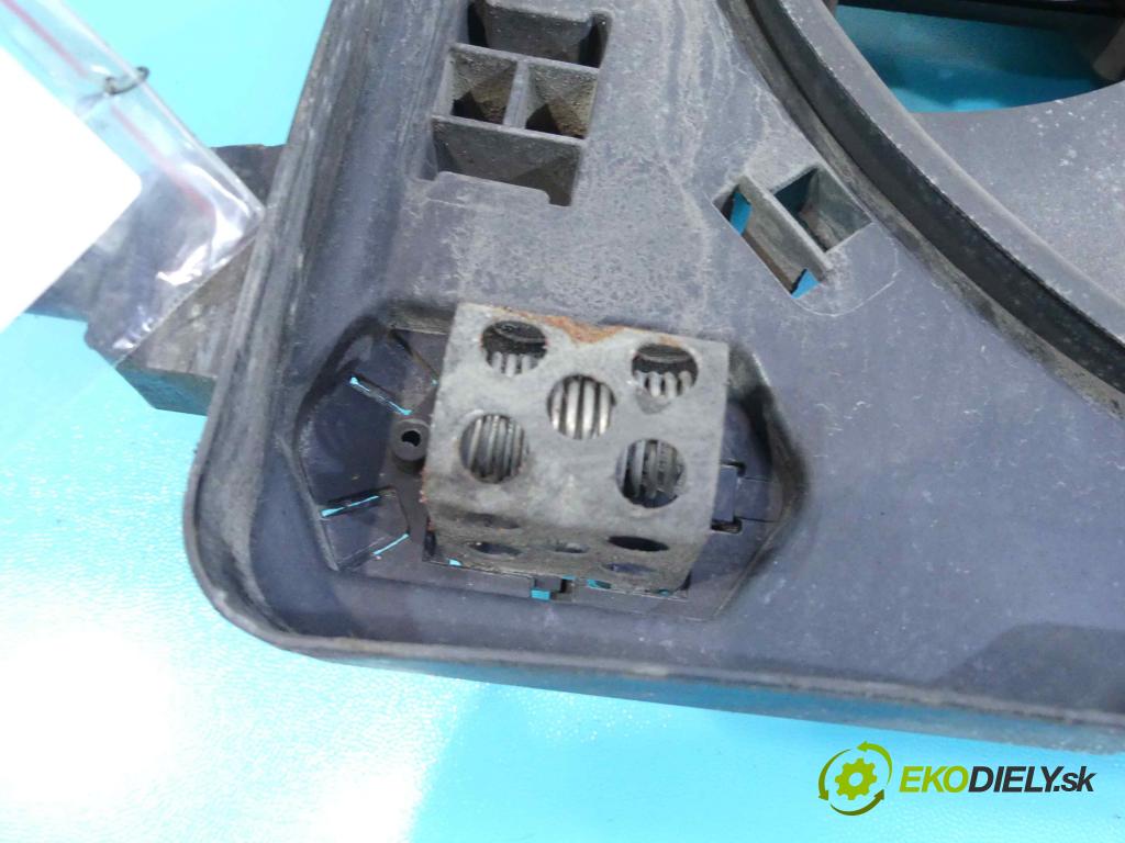 Renault Megane II 2003-2008 1.6 16v 113 HP manual 83 kW 1598 cm3 4- Ventilátor chladiča 8200222998