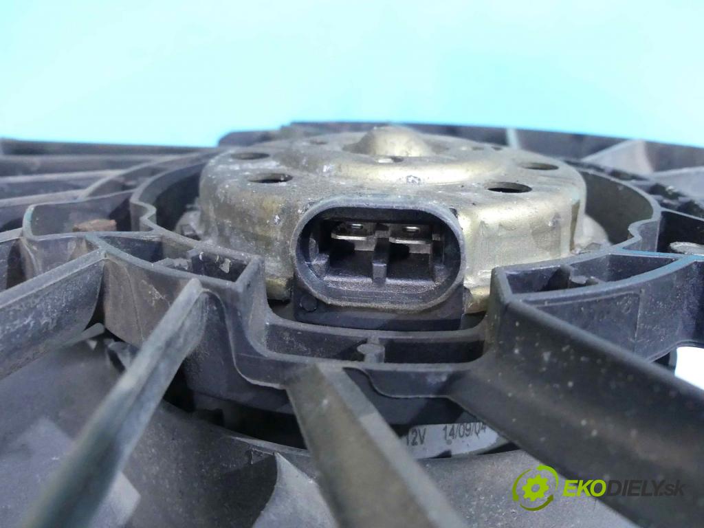 Renault Megane II 2003-2008 1.6 16v 113 HP manual 83 kW 1598 cm3 4- Ventilátor chladiča 8200222998