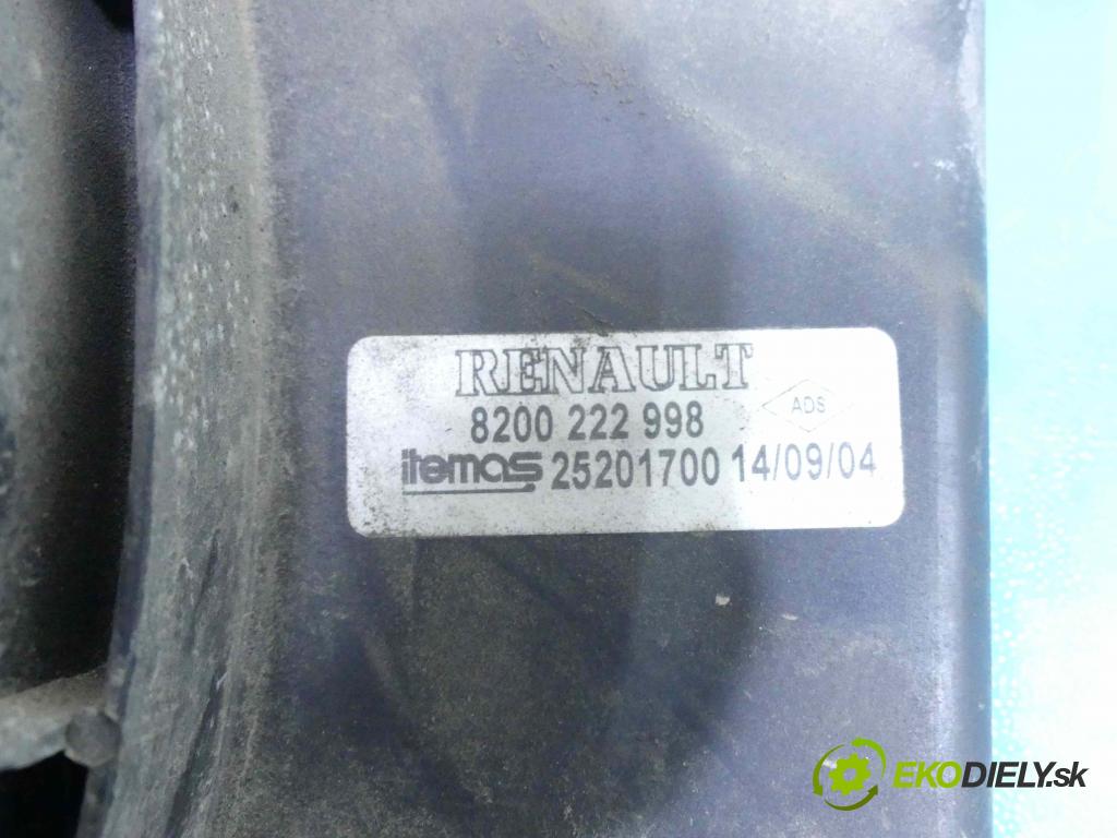 Renault Megane II 2003-2008 1.6 16v 113 HP manual 83 kW 1598 cm3 4- Ventilátor chladiča 8200222998