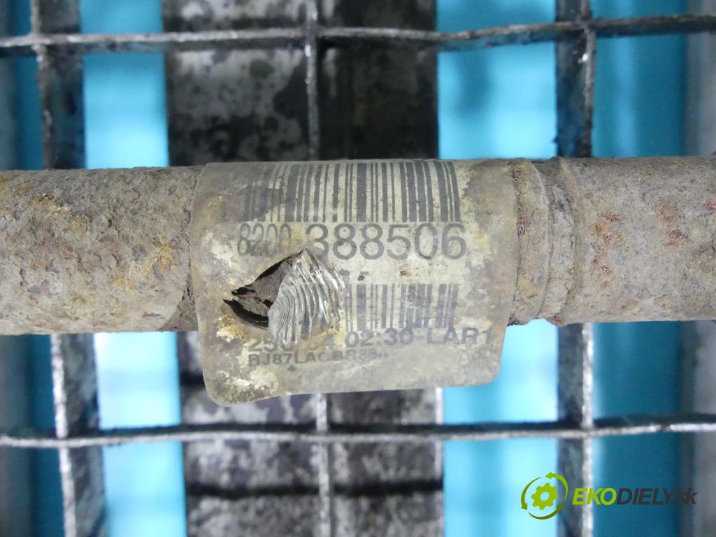 Renault Megane II 2003-2008 1.6 16v 113 HP manual 83 kW 1598 cm3 4- poloos ľavé 8200388506 (Poloosy)