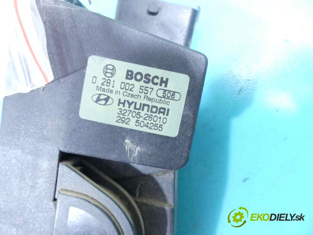 Hyundai Santa Fe 2000-2006 2.0 crdi 113 HP manual 83 kW 1991 cm3 5- pedále 0281002557 (Pedále)