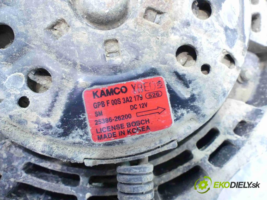 Hyundai Santa Fe 2000-2006 2.0 crdi 113 HP manual 83 kW 1991 cm3 5- Ventilátor chladiča 25386-26200