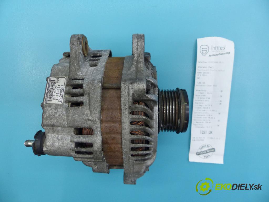 Mitsubishi Lancer VIII 2007-2016 1.8 16v 143 hp manual 105 kW 1798 cm3 5- Alternator 1800A053 (Alternátory)
