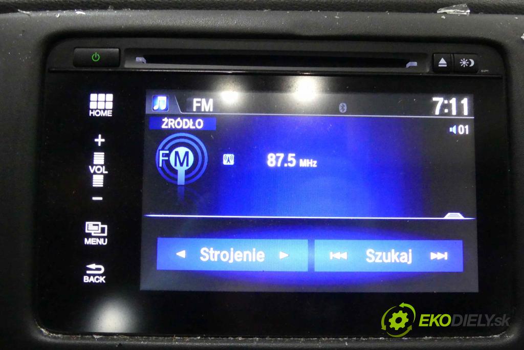Honda HR-V II 2013-2021 1.5 16v 131 HP automatic 96 kW 1498 cm3 5- Radio originál 39100-T8M-G51-M1