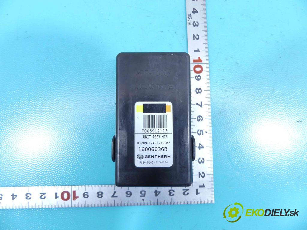 Honda HR-V II 2013-2021 1.5 16v 131 HP automatic 96 kW 1498 cm3 5- modul riadiaca jednotka 81289-T7A-J212-M2 (Ostatné)