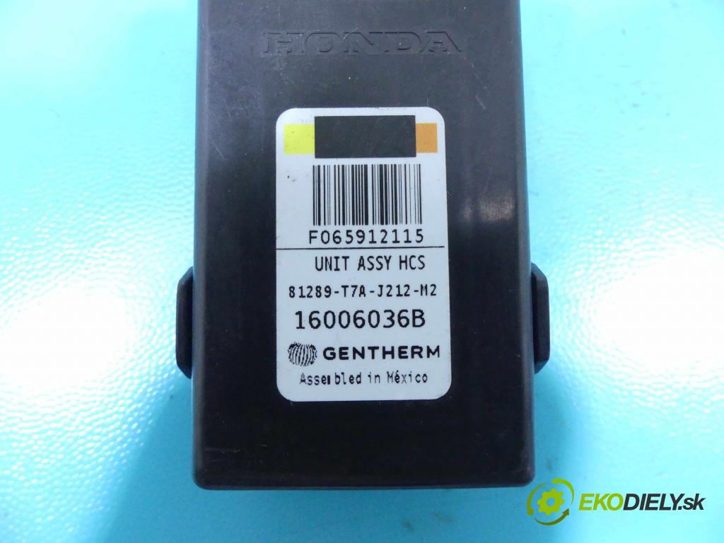 Honda HR-V II 2013-2021 1.5 16v 131 HP automatic 96 kW 1498 cm3 5- modul riadiaca jednotka 81289-T7A-J212-M2 (Ostatné)