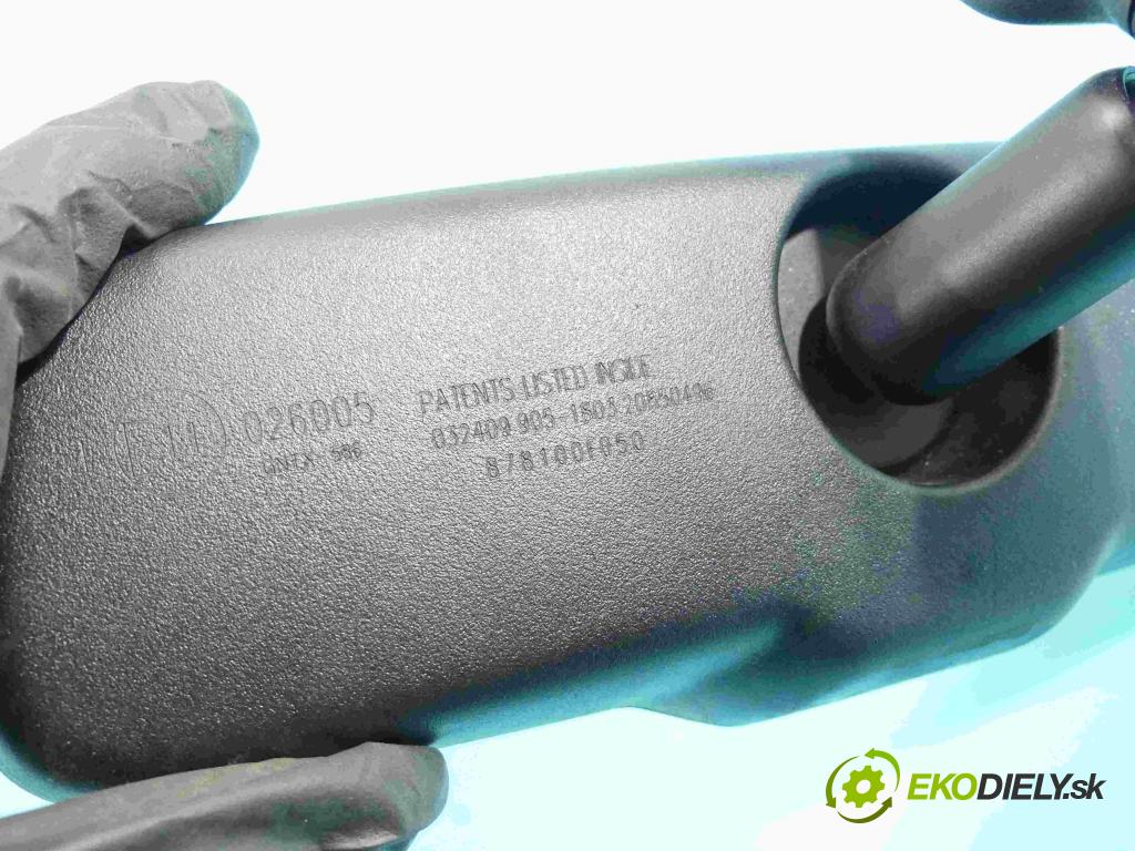 Toyota Avensis III T27 2009-2018 2.2 D-CAT 177 hp manual 130 kW 2231 cm3 4- zpětné zrcátko vnitřní 878100F050 (Světla vnitřní)