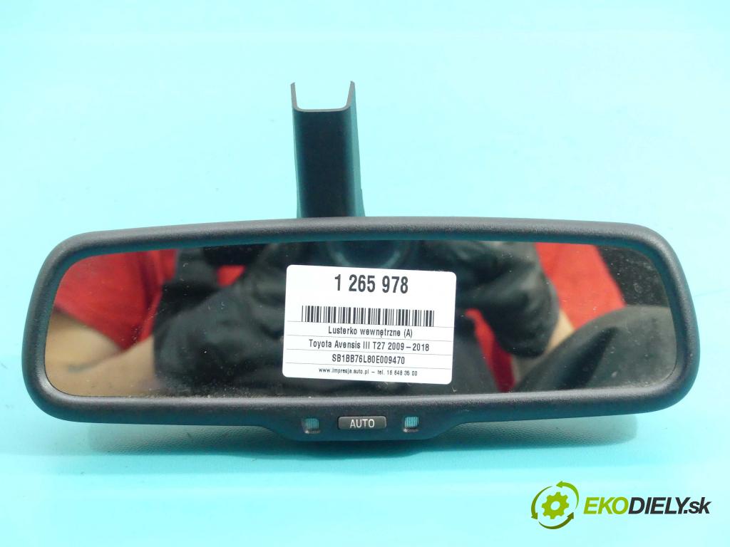 Toyota Avensis III T27 2009-2018 2.2 D-CAT 177 hp manual 130 kW 2231 cm3 4- zpětné zrcátko vnitřní 878100F050 (Světla vnitřní)