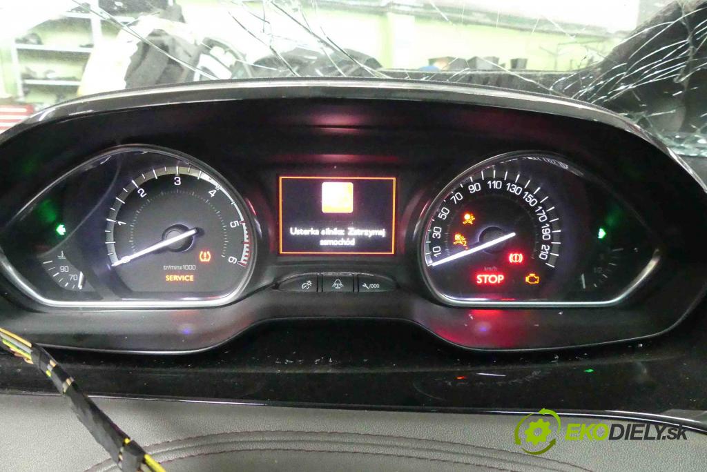 Peugeot 208 I 2012-2019 1.6 hdi 92 HP manual 68 kW 1560 cm3 3- prístrojovka/ budíky 9810204880 (Prístrojové dosky, displeje)