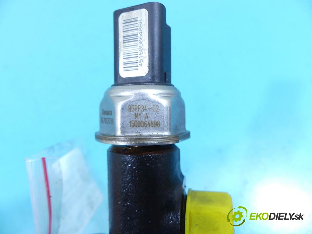 Peugeot 208 I 2012-2019 1.6 hdi 92 HP manual 68 kW 1560 cm3 3- lišta vstrekovacia 9685297580-03 (Vstrekovacie lišty)