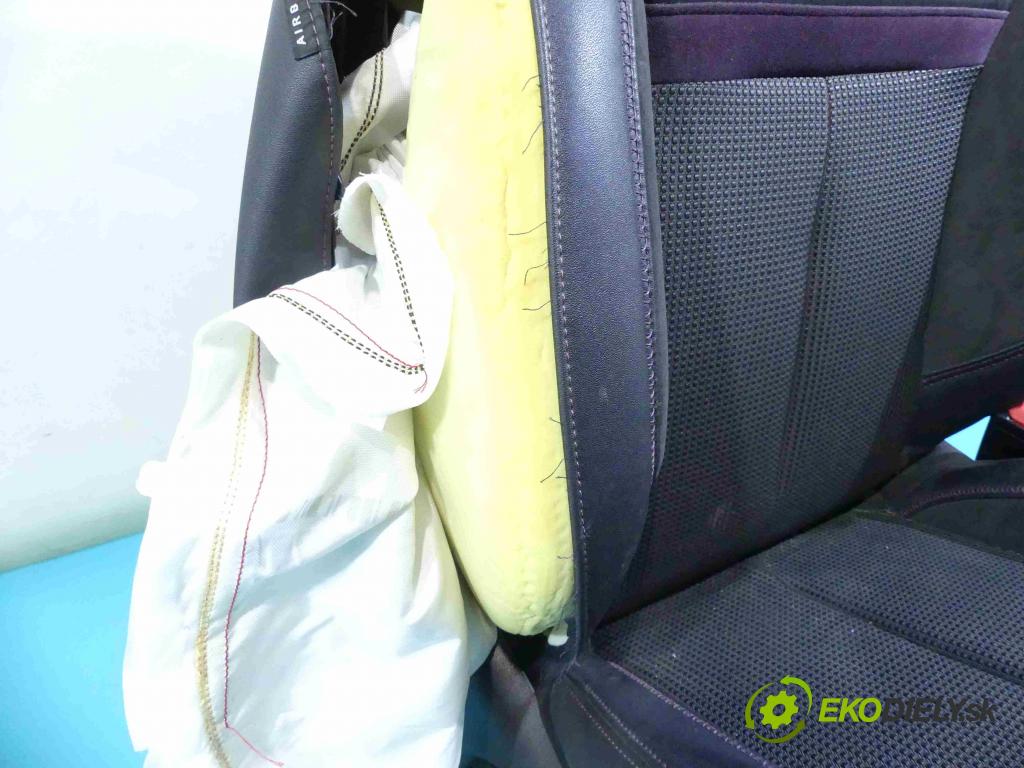 Peugeot 208 I 2012-2019 1.6 hdi 92 HP manual 68 kW 1560 cm3 3- Sedačka pravý  (Sedačky, sedadlá)