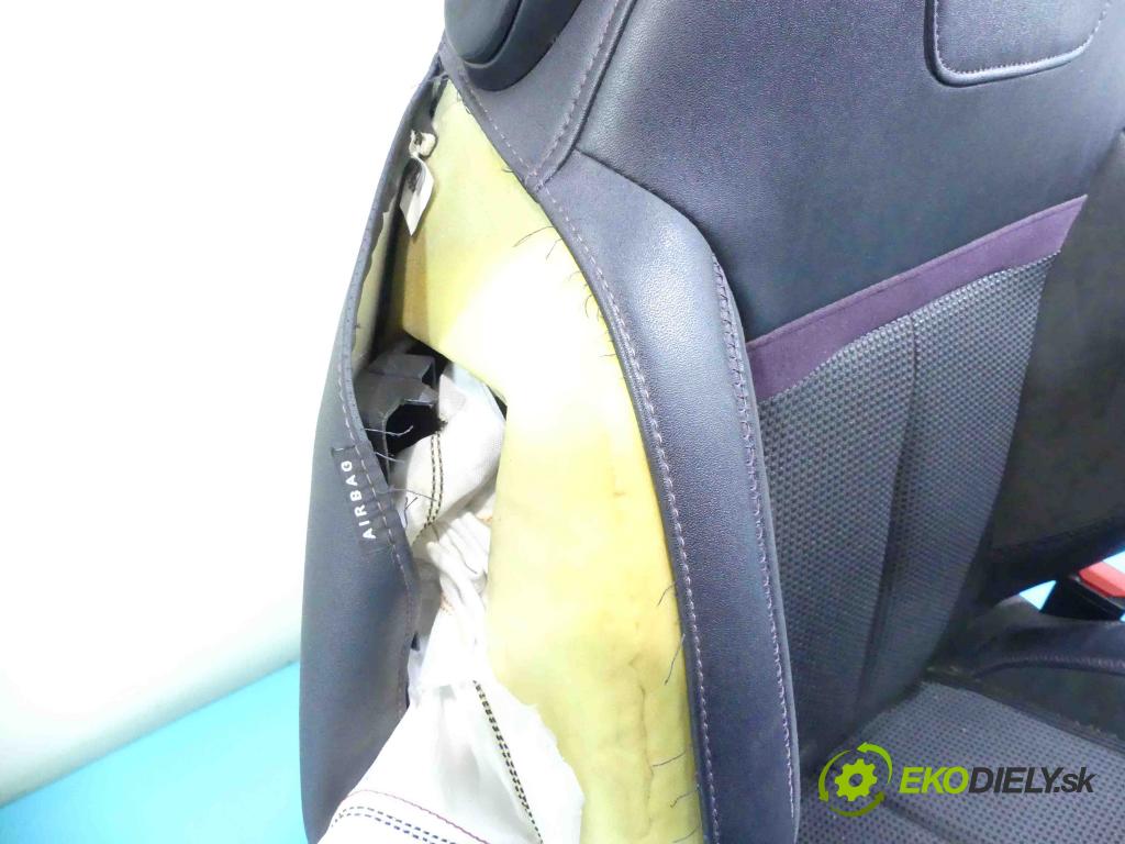 Peugeot 208 I 2012-2019 1.6 hdi 92 HP manual 68 kW 1560 cm3 3- Sedačka pravý  (Sedačky, sedadlá)