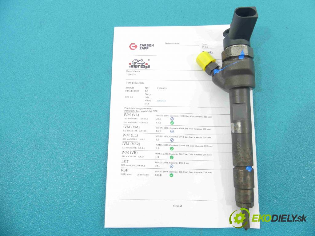 Bmw 3 E90 2005-2013 2.0d 143 HP manual 105 kW 1995 cm3 5- vstrek 0445110601 (Vstrekovače)
