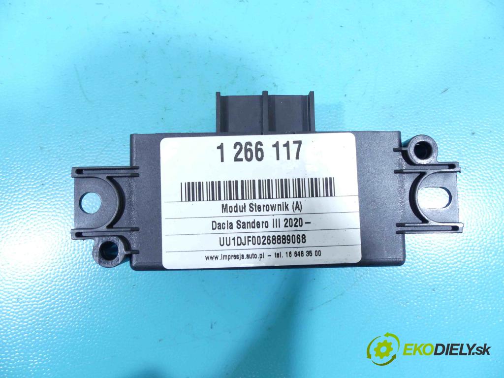 Dacia Sandero III 2020- 1.0 Tce 90 HP automatic 66 kW 999 cm3 5- modul riadiaca jednotka 284L04495R (Ostatné)