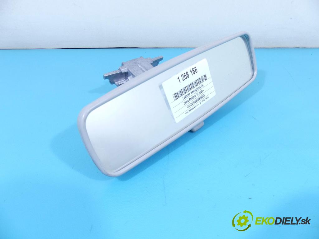 Dacia Sandero III 2020- 1.0 Tce 90 hp automatic 66 kW 999 cm3 5- zpětné zrcátko vnitřní  (Světla vnitřní)