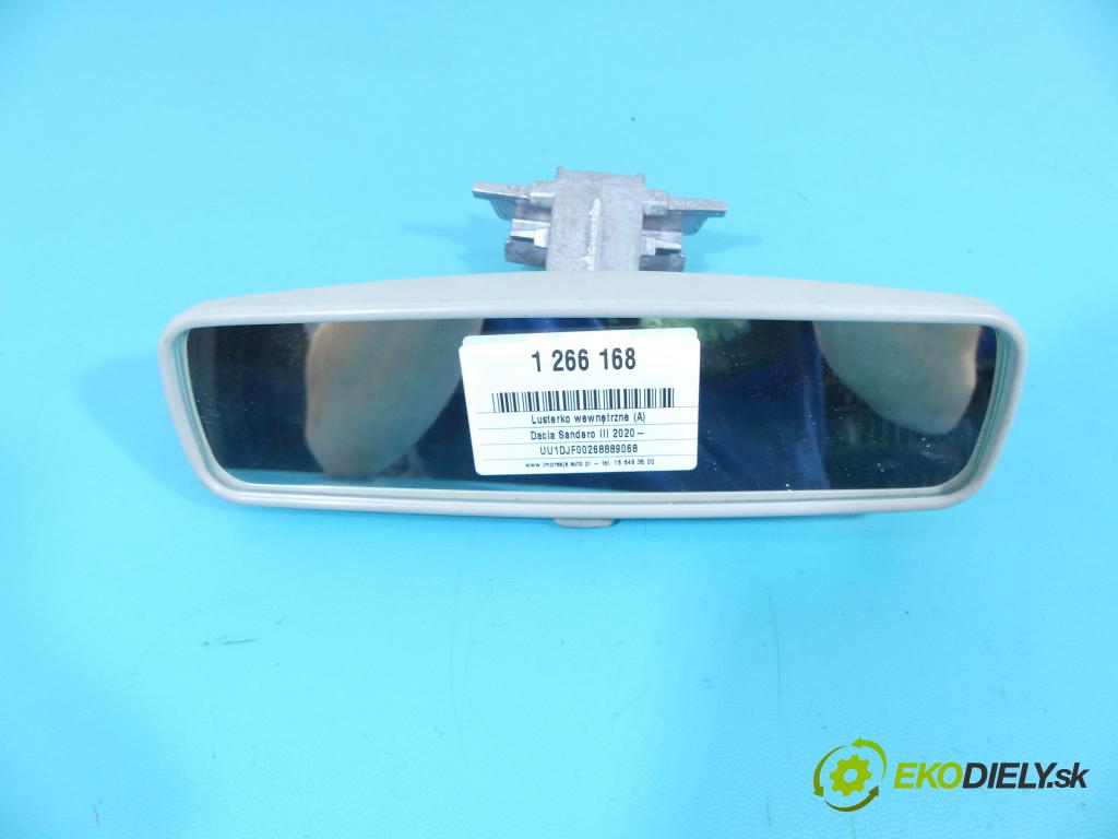 Dacia Sandero III 2020- 1.0 Tce 90 hp automatic 66 kW 999 cm3 5- zpětné zrcátko vnitřní  (Světla vnitřní)