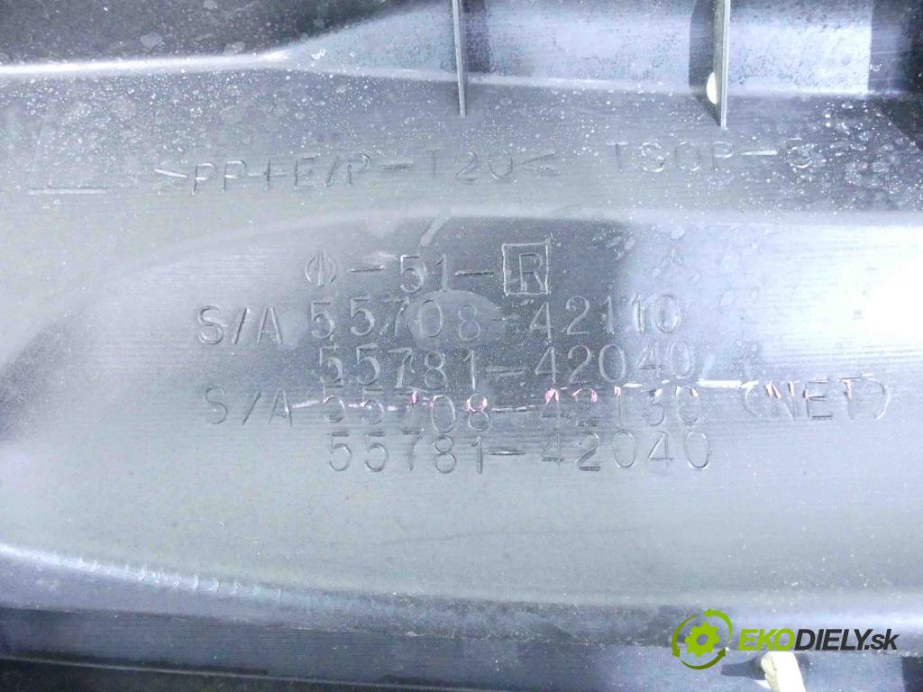 Toyota Rav4 II 2000-2005 2.0 D4D 116 HP manual 85 kW 1995 cm3 5- torpédo 55781-42040 (Torpéda)