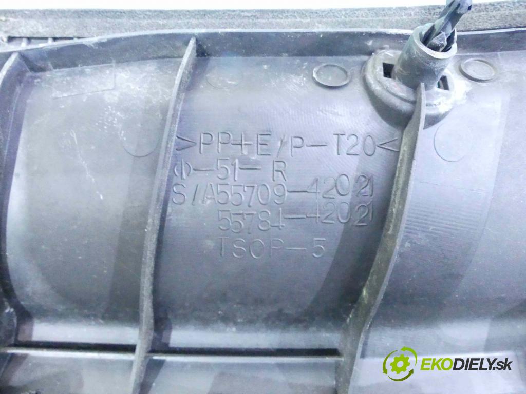 Toyota Rav4 II 2000-2005 2.0 D4D 116 HP manual 85 kW 1995 cm3 5- torpédo 55781-42040 (Torpéda)