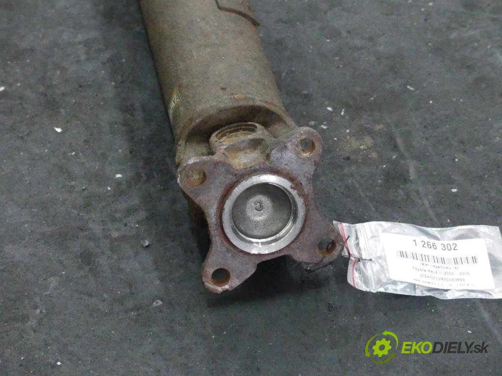 Toyota Rav4 II 2000-2005 2.0 D4D 116 HP manual 85 kW 1995 cm3 5- Hřídel:  (Kardaňové hriadele)