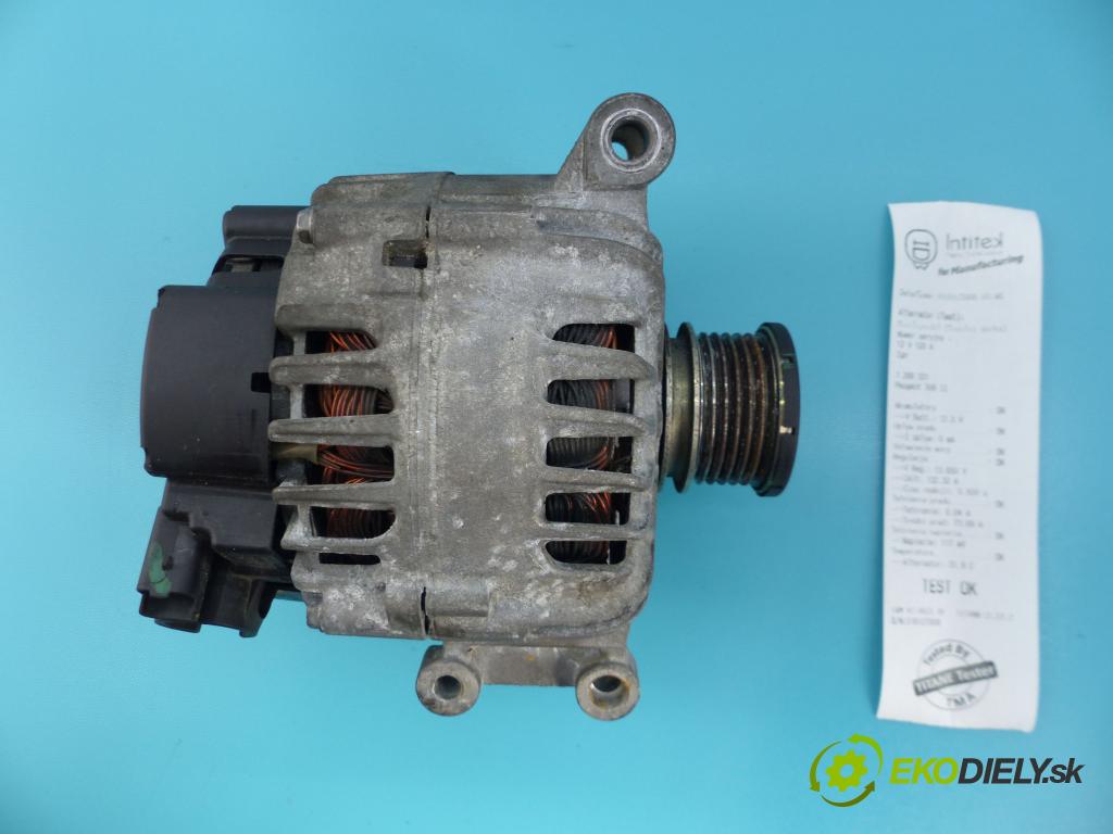 Peugeot 308 II 2013-2021 1.6 THP (5F02) 125 hp manual 92 kW 1598 cm3 5- Alternator 61548480-03 (Alternátory)