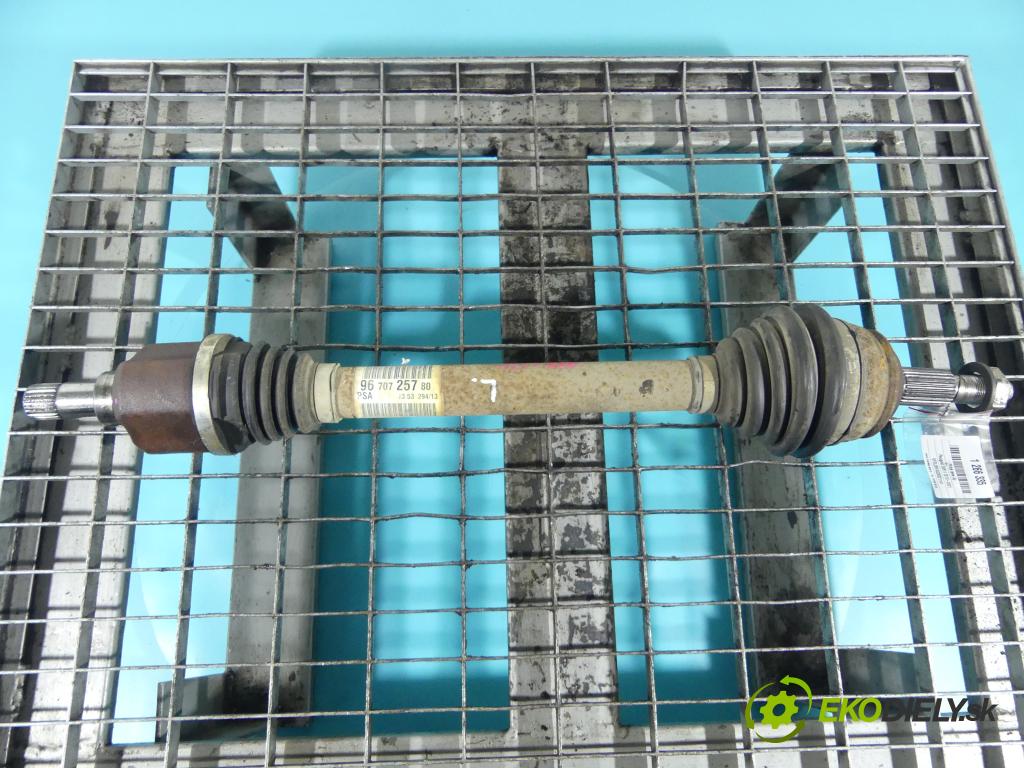 Peugeot 308 II 2013-2021 1.6 THP 125 HP manual 92 kW 1598 cm3 5- poloos ľavé 9670725780 (Poloosy)