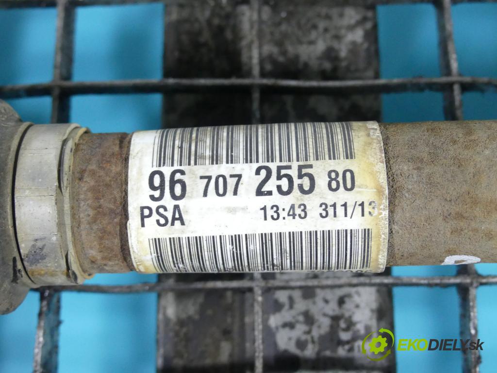 Peugeot 308 II 2013-2021 1.6 THP 125 HP manual 92 kW 1598 cm3 5- poloos pravé 9670725580 (Poloosy)