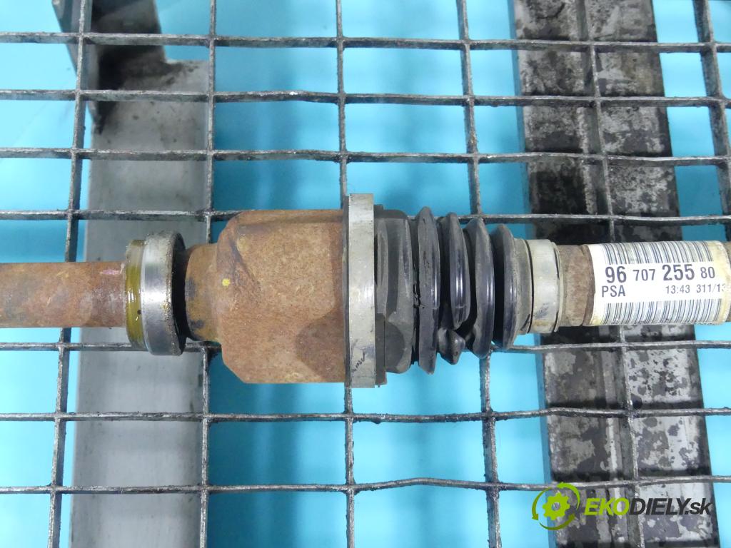 Peugeot 308 II 2013-2021 1.6 THP 125 HP manual 92 kW 1598 cm3 5- poloos pravé 9670725580 (Poloosy)