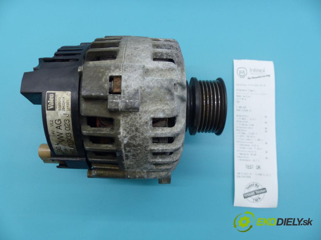 Seat Toledo II 1998-2004 1.8 20V 125 hp manual 92 kW 1781 cm3 4- Alternator  (Alternátory)